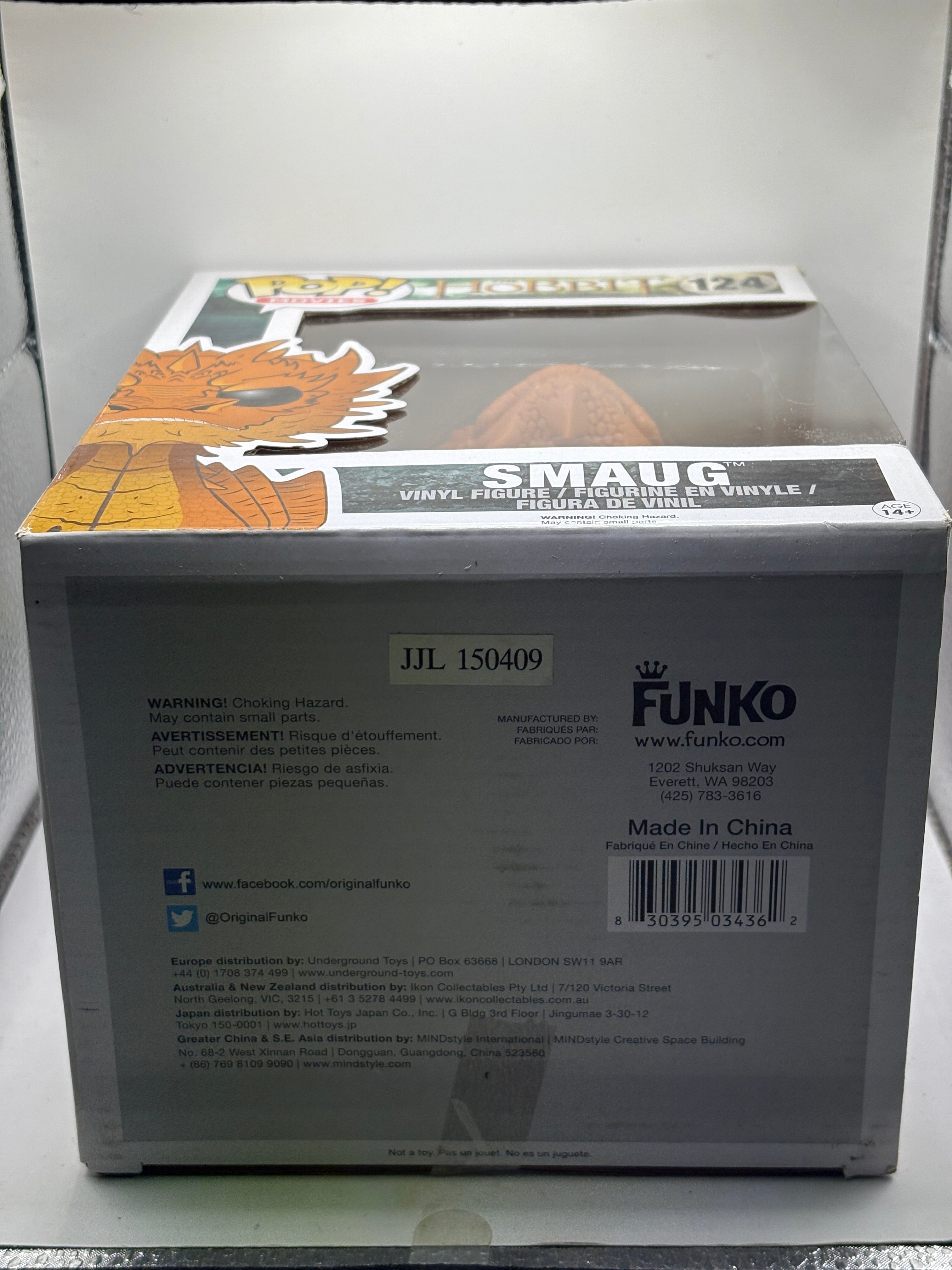Funko POP! Movies The Hobbit #124 Smaug Vinyl Figure